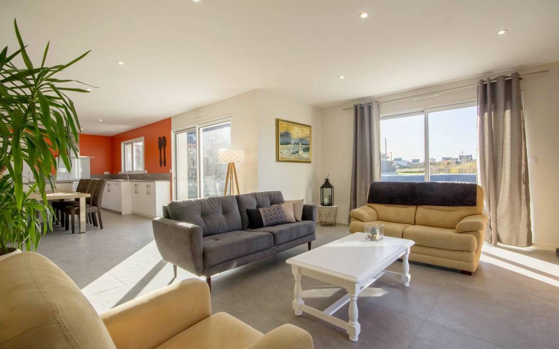Erdeven House | 195 m² Gîte ∙ 5 bedrooms ∙ 10 guests