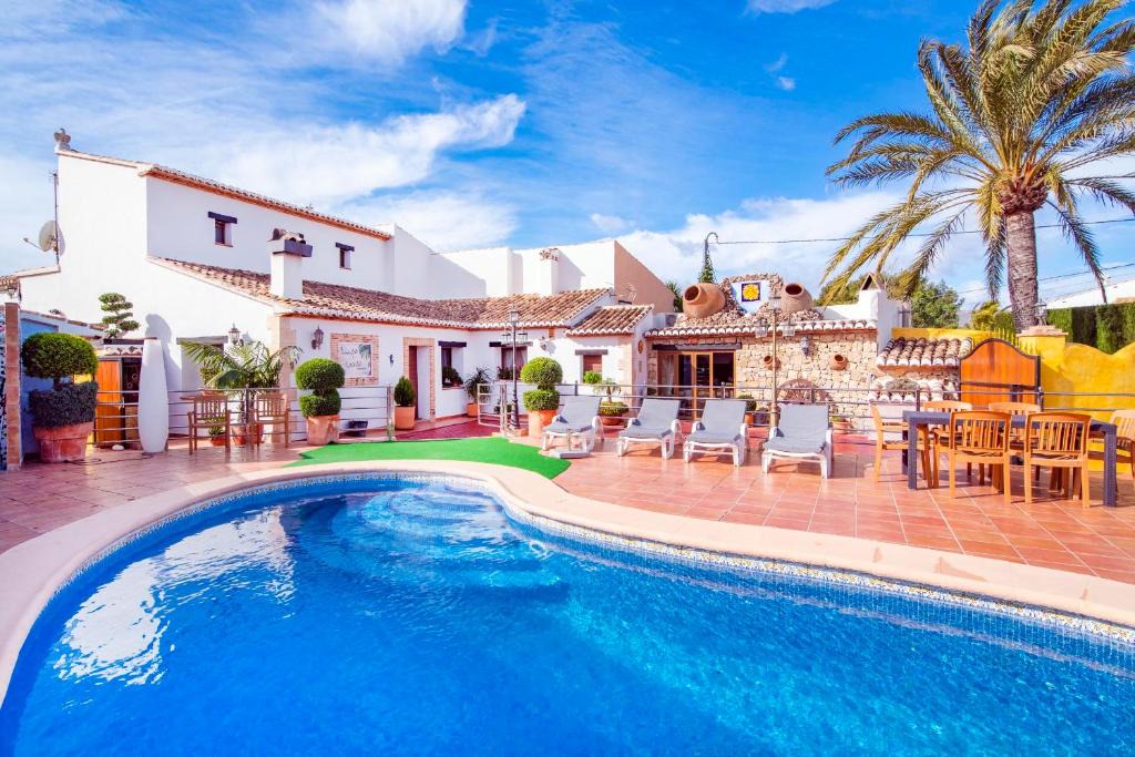 Benissa Villa | A015 - Finca Rústica con piscina en la Costa Blanca