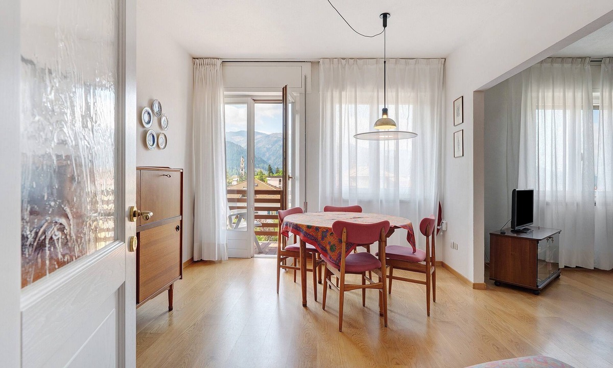 Cavalese Apartment | Apartment 'Marta' with Mountain View, Balcony and Wi-Fi
