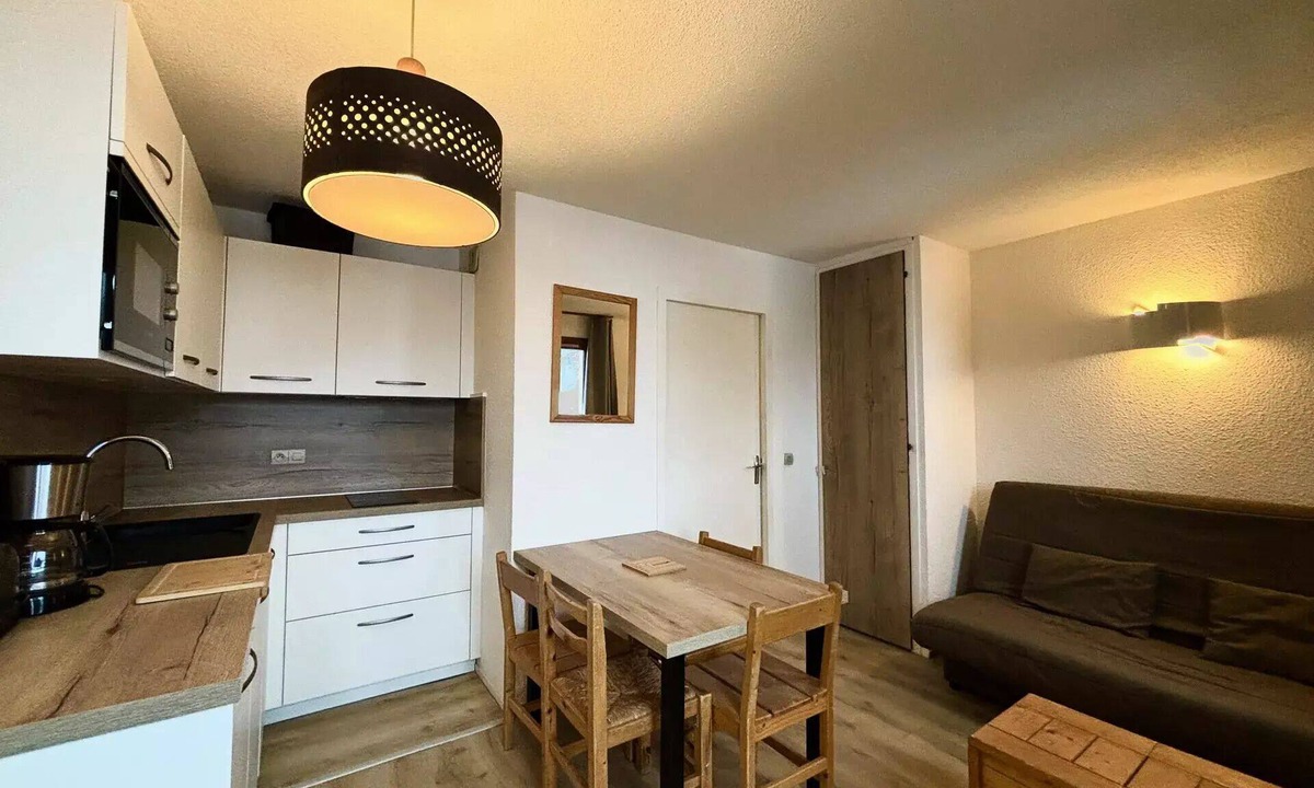 Les Bruyeres Apartment | Carlines I Residence - Studio 4 people at the foot of the slopes in Les Ménuires