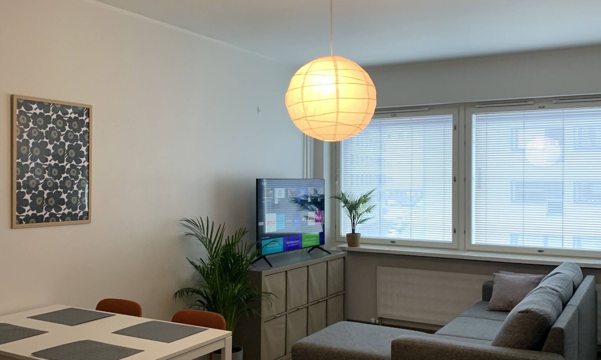Alppiharju Apartment | Cozy & Modern Studio Apartment in Kallio District