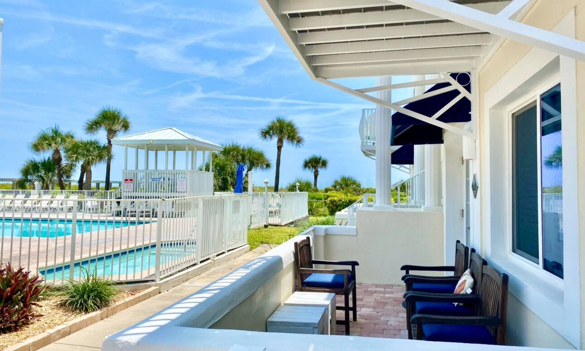 Port Canaveral Condo | Family Beachfront Retreat: Ground floor steps to ocean, all beach gear included