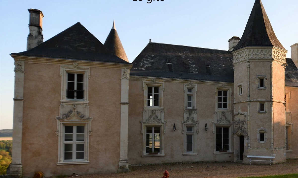 Lavenay House | Gîte in the castle - swimming pool with view - charm, history and nature