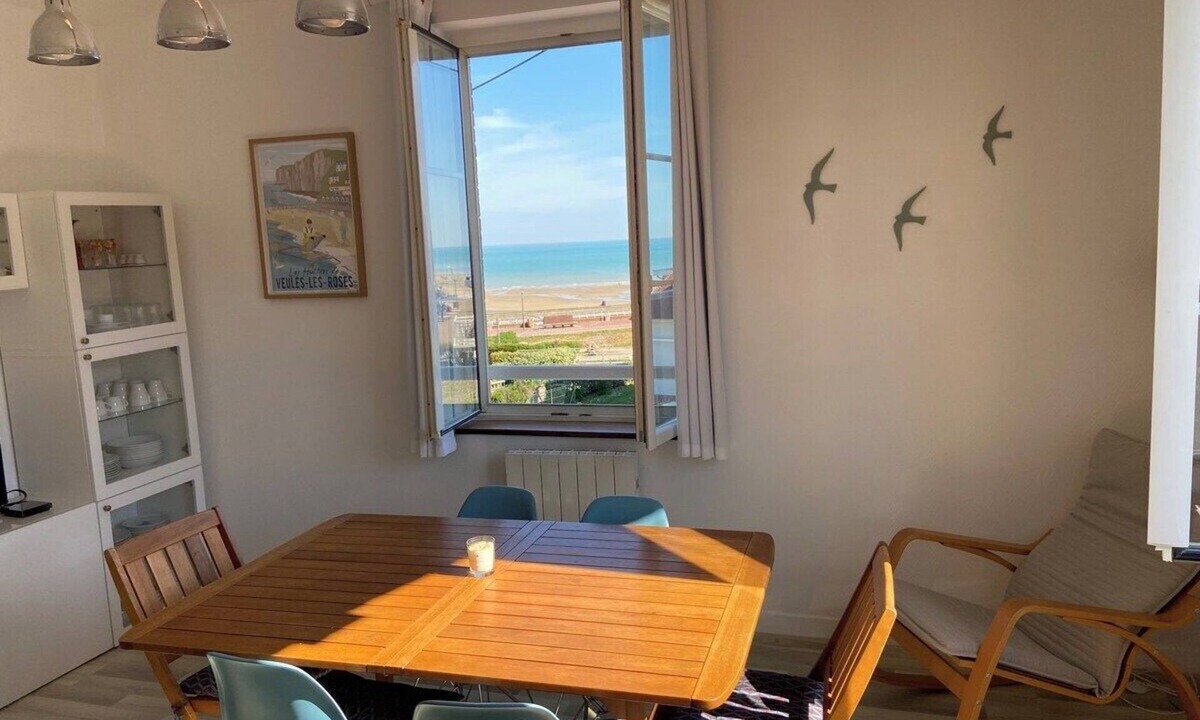 Veules-les-Roses Apartment | L'escale, nice apartment with sea view