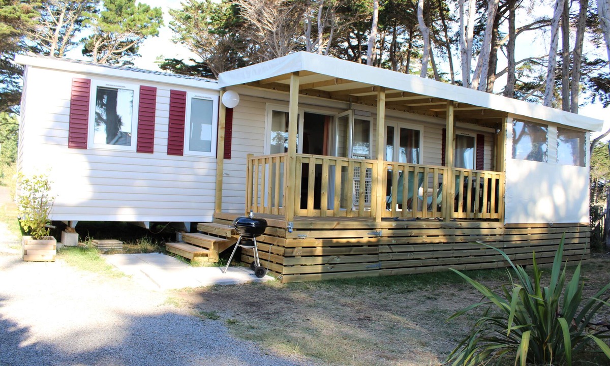 Quiberon House | Rendezvous with the Sea - Mobilhome Vue Mer Conguel 4* (Conguel sea view mobile home)