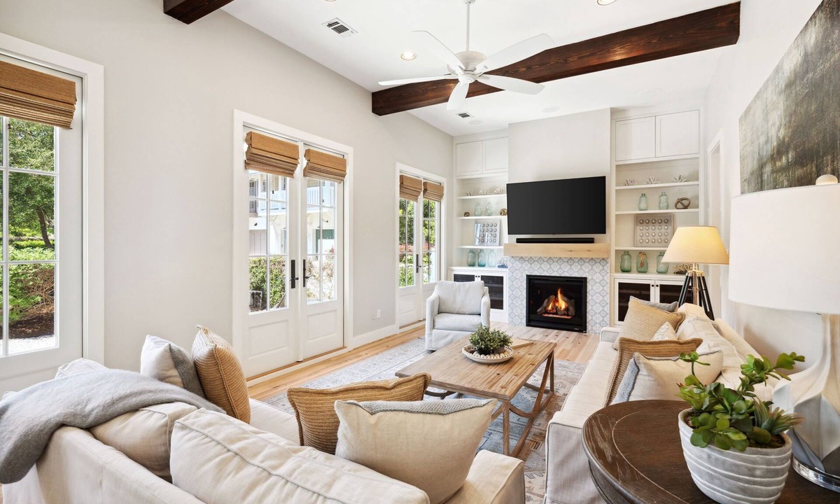 Rosemary Beach House | Rose Cottage - South side RB, Bikes, 2 minutes to the beach!
