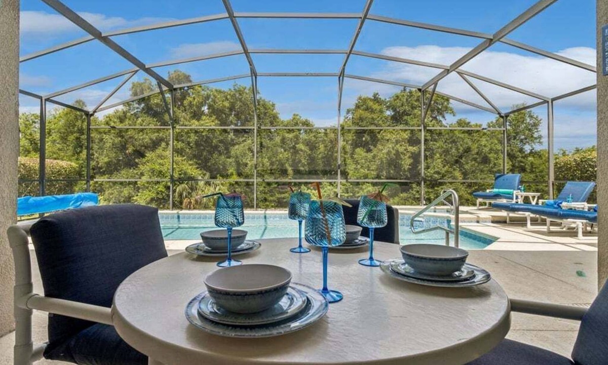 Windsor Palms House | Saltwater Pool-Windsor Palms Resort, Backing Conservation Area-6 Miles to Disney
