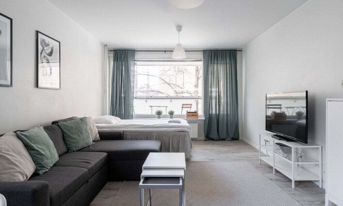 Tampere Apartment | Spacious Downtown Apt with Balcony that Hosts 10
