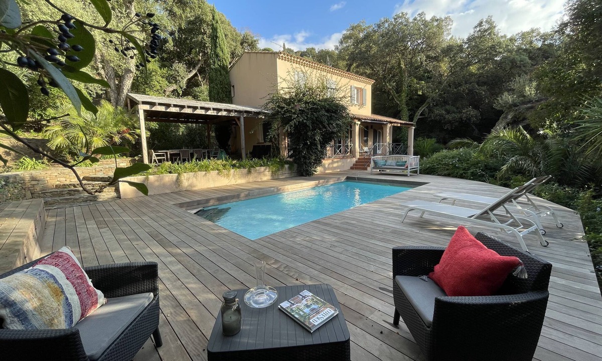 Le Rayol Villa | Very charming provencal villa for 8-10p, 300m fr. beach and village
