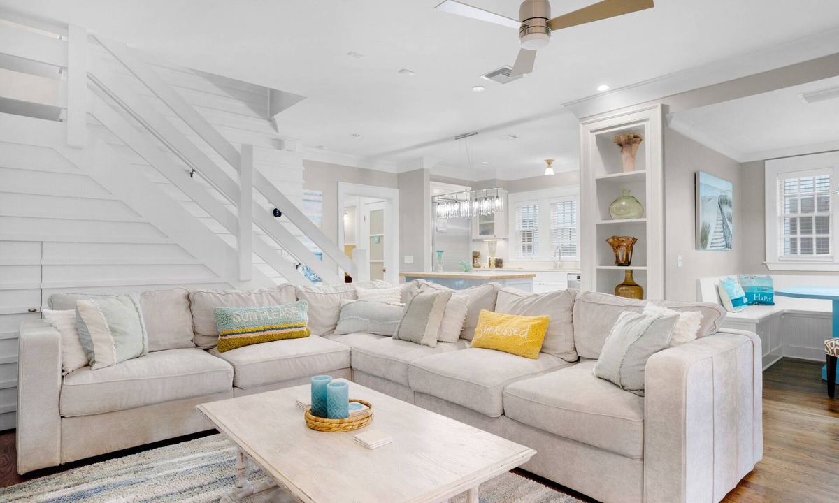 WaterSound West Beach House | ☀️Walk to Beach-Bikes-Pool-30A-Captain's Cottage