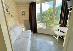 150m from resort center, 3rd floor, tv, 13m², Les Menuires