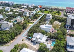 Clareon By The Coast -Seacrest home, private pool, close to beach, 3 bicycles