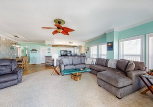 Second Floor Condo a/Ocean View, Shared Pool & Hot Tub, High-Speed WiFi, & W/D