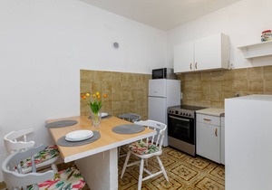 Studio flat with balcony and sea view Lokva Rogoznica, Omiš (AS-18638-a)