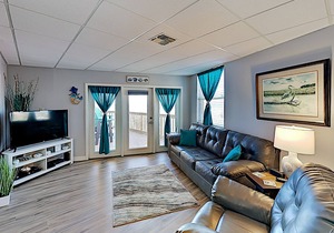 Updated island getaway with a pool, hot tub, & fishing pier - walk to beach & dining