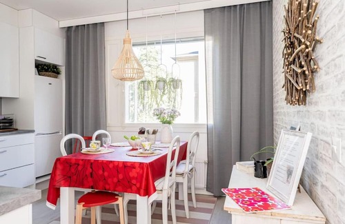 Rauma Apartment | Casa Merikotilo merellisessä Meriraumassa.