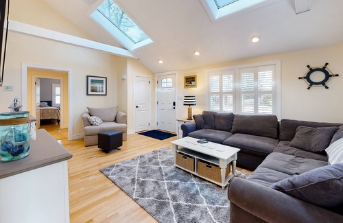 West Harwich House | Charming, Family-Friendly Home w/ WiFi, a Large Yard, Deck, Gas Grill, & Firepit