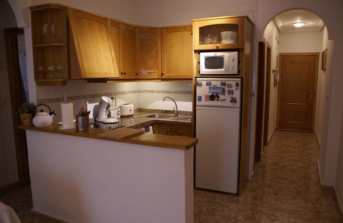 Orihuela Costa Apartment | Lovely Frontline Apartment, Large Communal Pool With Sea Views, Bar/Restaurant A