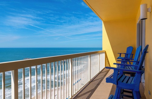 Panama City Beach Condo | Newly Renovated! Breathing Taking Sunsets! Beautiful 21st FL Calypso Condo.