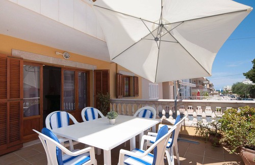 Can Picafort Apartment | Obelisc-3, 3 DB ground-floor apartment near the beach.