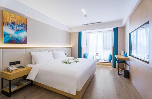 Shuimogou District Hotel | 乌鲁木齐会展中心万信至格酒店