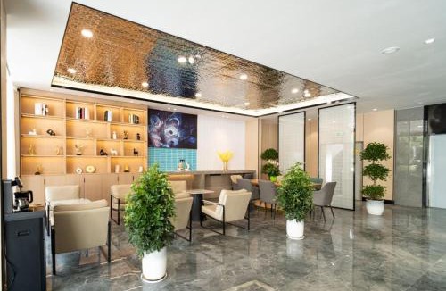 Samzhubze District Hotel | 日喀则藏隆广场万信至格酒店