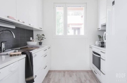 Koillinen District House | 100m2 modern duplex with its own yard in Helsinki