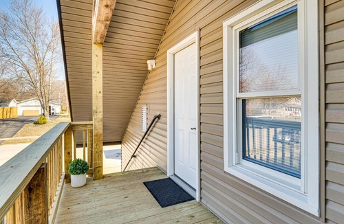 Hagerstown Apartment | 15 Mi to Summit Lake State Park Updated Apt!