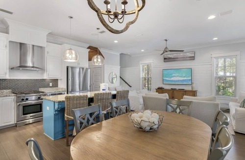 WaterSound West Beach House | 2,300+ SqFt, Steps from the Pool & Beach! 4 Bikes! ~ Cute but Salty, 30A