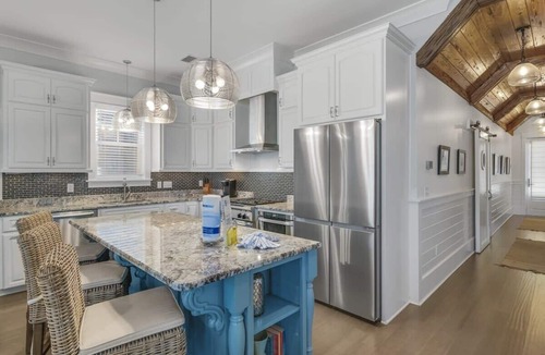 WaterSound West Beach House | 2,300+ SqFt, Steps from the Pool & Beach! 4 Bikes! ~ Cute but Salty, 30A