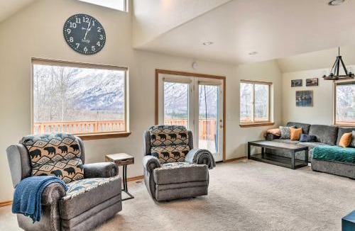 Eagle River House | Alaskan Mountain Gem with Private Hot Tub and Gym!