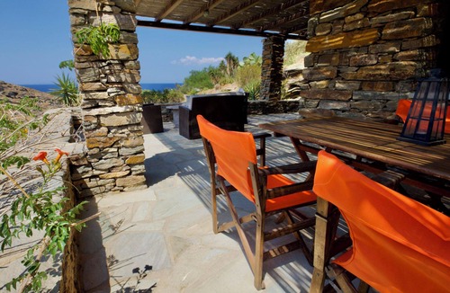Pisses Apartment | Authentic self-contained Aegean apartment, waterfront, peaceful location, sea view