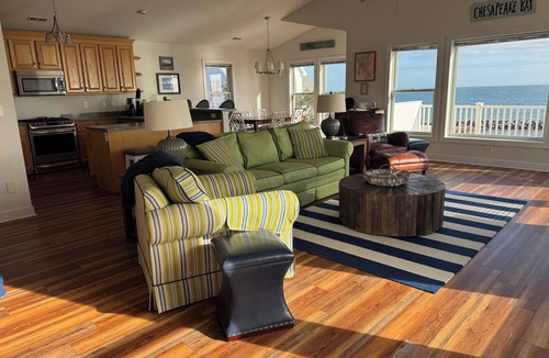 New Point House | Beachfront Bavon Beachfront Sailors Delight Sleeps 10.