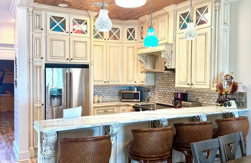 Panama City Beach House | Beachfront "Sealee" Unit # 16 West End Of PCB Beach Right Out Your Back Door!