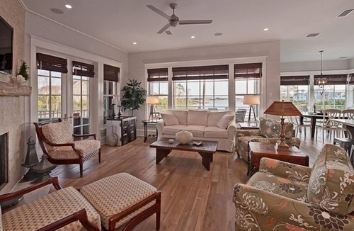 WaterSound Beach House | Beautiful Lake and Gulf views! Uniquely private setting. Kayak, bikes, golf cart