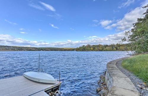 Swartswood House | Beautiful Lakefront Retreat with Deck and Views!