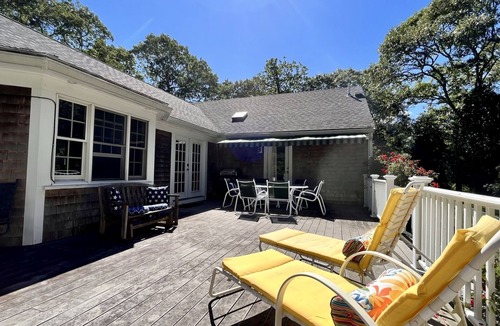 Brewster House | Bike path, large yard, AC, near bike path and Nickerson