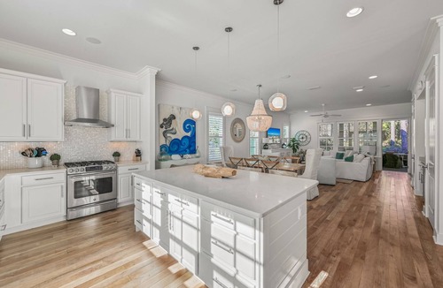 WaterSound West Beach House | Book a Fall Getaway Today! 30A Beaches! 5 Adult Bikes! Forest and Serenity!