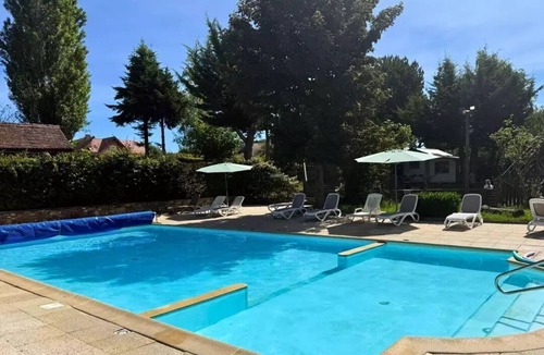 Messery Ski Chalet | Camping maeva Escapades Relais du Léman * - Chalet Mezzanine Cozy Small 3 Rooms 4/5 People + TV