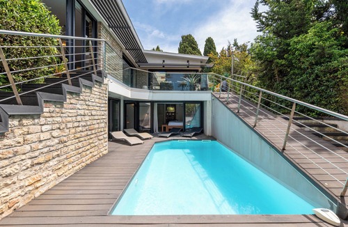 Pointe Croisette Villa | Cannes: Luxury Villa 6 bedrooms swimming pool Croisette - secure residence
