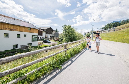 St. Valentin auf der Haide Ski Chalet | Chalet 'Chalet Ortles' with Lake View, Private Terrace, and Wi-Fi