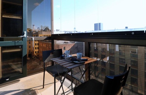 Kluuvi Apartment | Compact top-floor studio apartment in Helsinki city center - Mikonkatu 25
