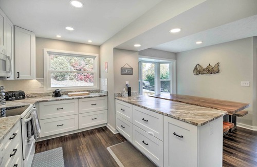 Lynn Garden House | Deck & Mtn Views: 'Fain Chalet' in Kingsport