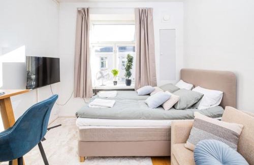 Kamppi Apartment | Elegant Studio in Downtown - Free Wi-Fi