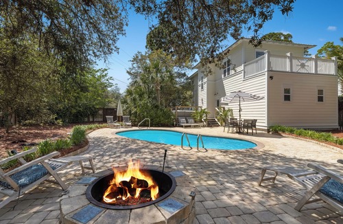Seagrove Beach House | Entire 3BR Home at Seagrove 30A w/Heated Private Pool, Bikes, and Beach Access