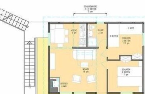 Giswil House | Ferienhaus für 5 Gäste mit 40m² in Giswil