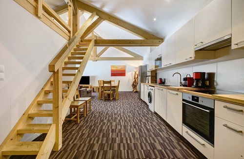 Nancroit Apartment | 'Grand Renard' Duplex Apartment with Mountain View, Balcony and Wi-Fi