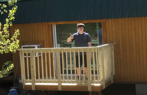 East Durham Cabin | HideAway Tiny Cabin. In the Mountains AC Bathroom. Shower. nDog Friendly.