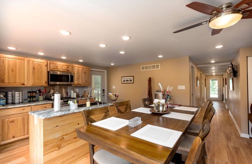 Dowling House | Lake front home with access to two lakes, large yard and RV hookup available!