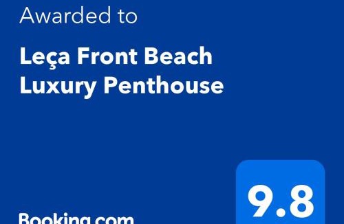 Leca da Palmeira Apartment | Leça Front Beach Luxury Penthouse